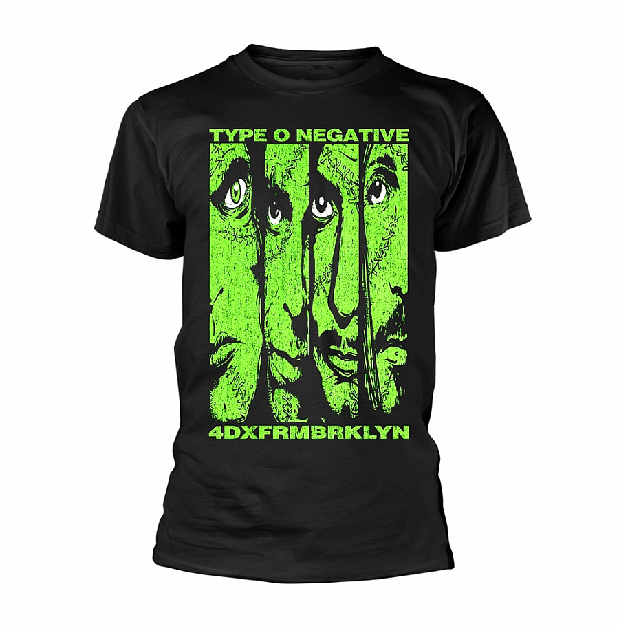 Type O Negative tričko, Faces Black, pánské, velikost S