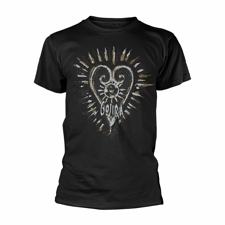Gojira tričko, Fortitude Heart Black, pánské, velikost M