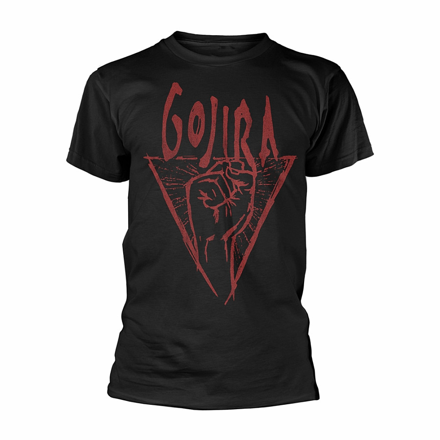 Gojira tričko, Red Power Glove Black, pánské, velikost L