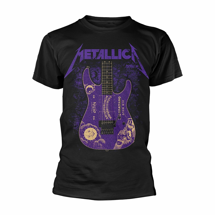 Metallica tričko, Ouija Purple Glitter Black, pánské, velikost S