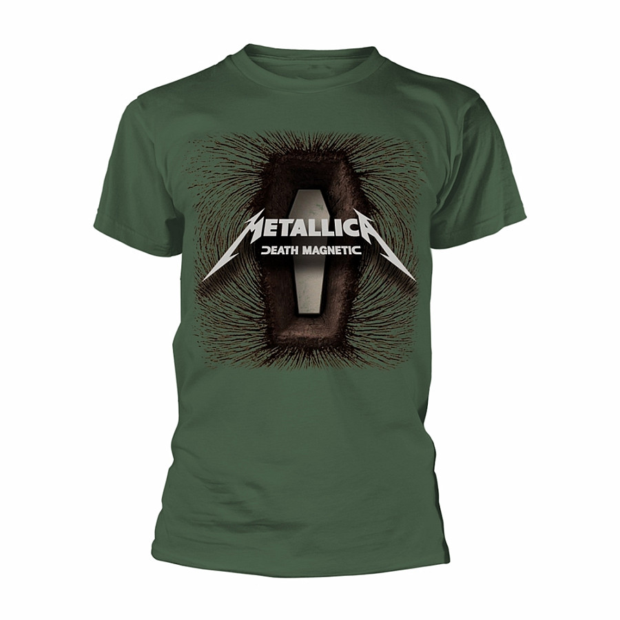 Metallica tričko, Death Magnetic BP Green, pánské, velikost XL