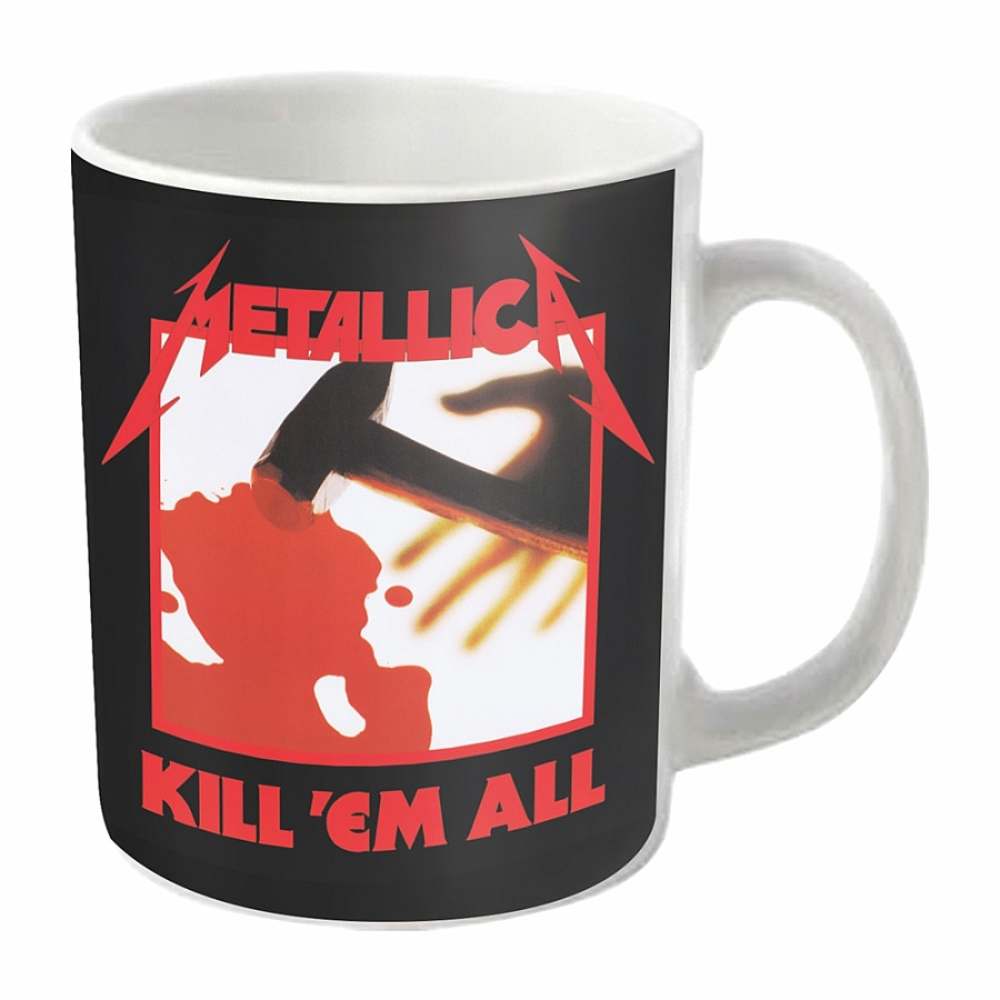 Metallica keramický hrnek 250ml, Kill &#039;Em All White