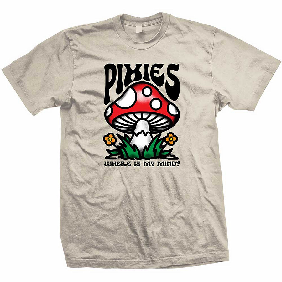 Pixies tričko, Mindshroom Natural, pánské, velikost M