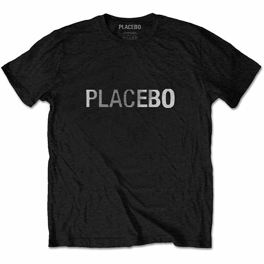 Placebo tričko, Logo, pánské, velikost XL