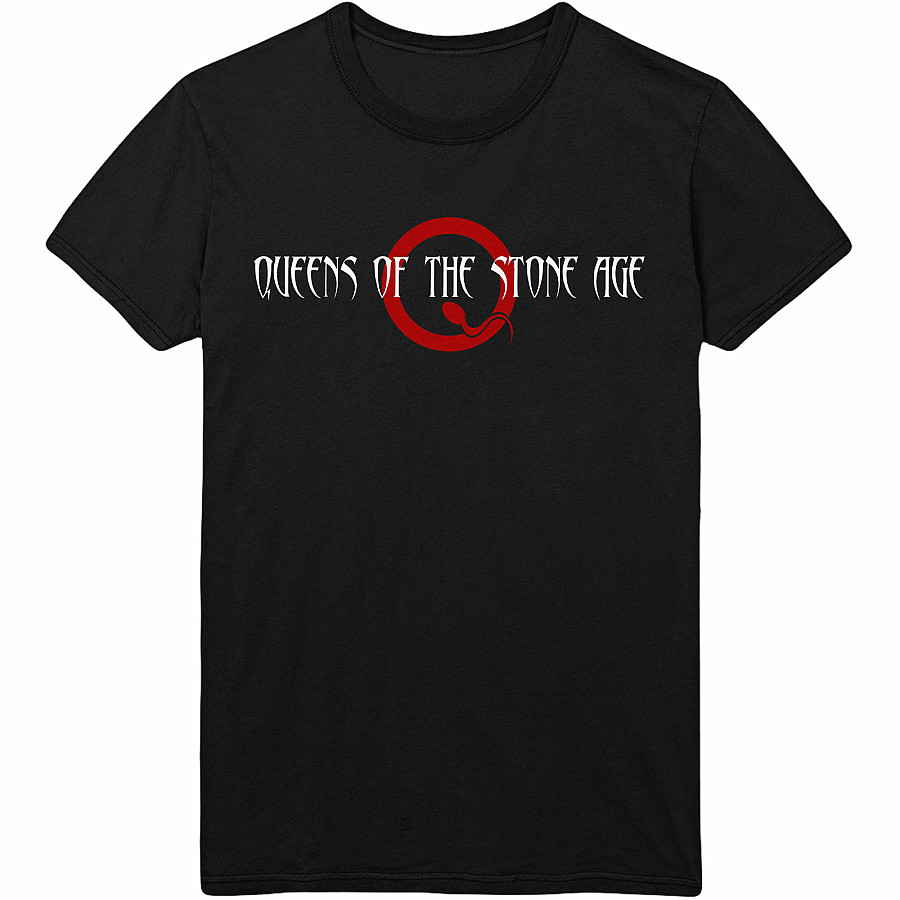 Queens of the Stone Age tričko, Text Logo Black, pánské, velikost M