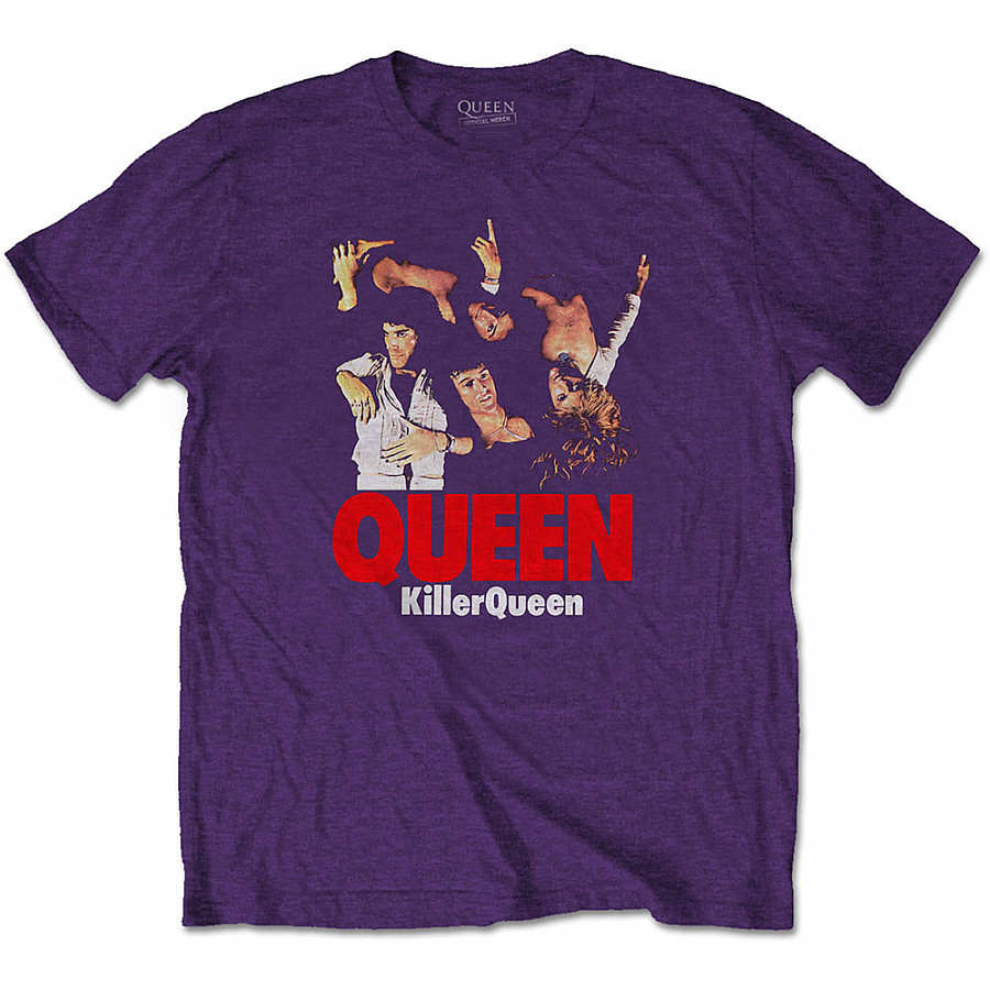 Queen tričko, Killer Queen Purple, pánské, velikost M