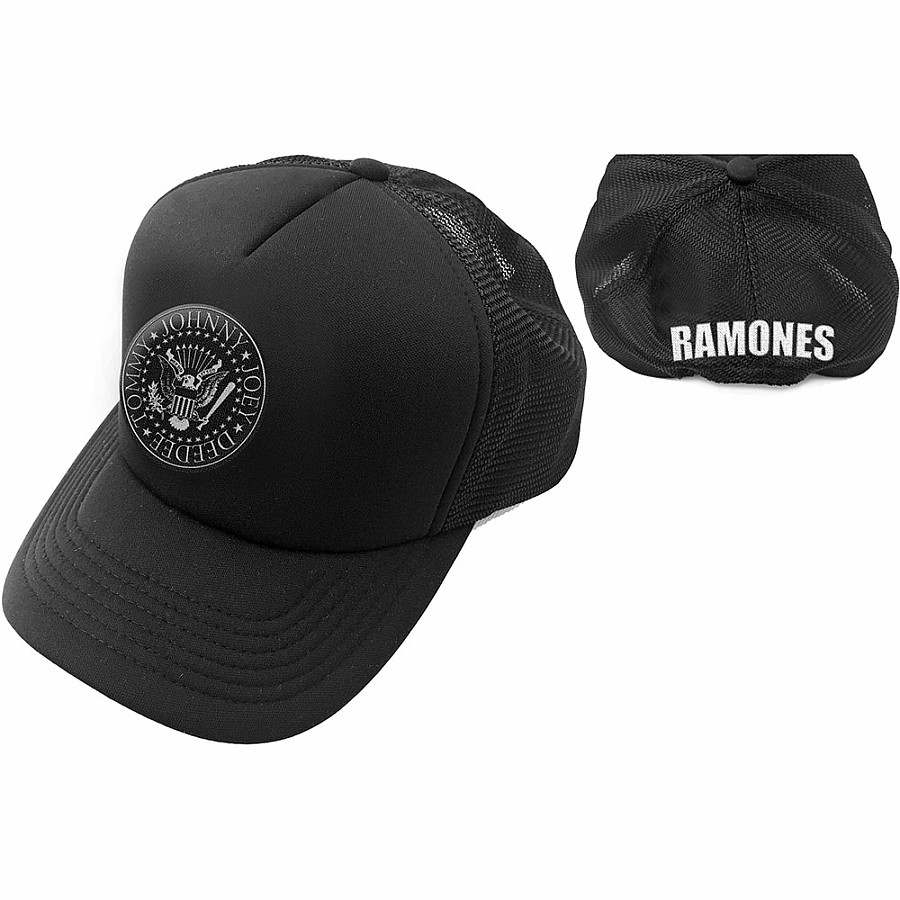 Ramones kšiltovka, Presidential Seal Mesh Back Black