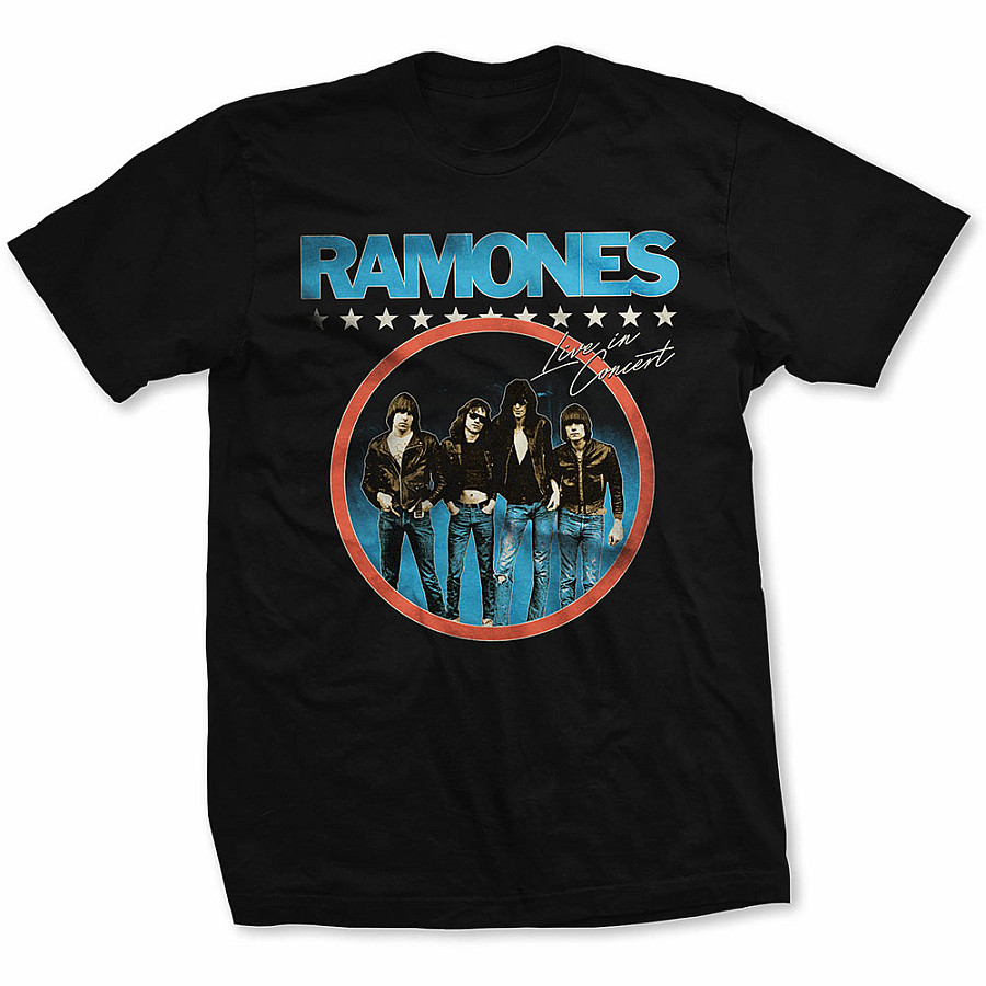 Ramones tričko, Circle Photo, pánské, velikost XXL