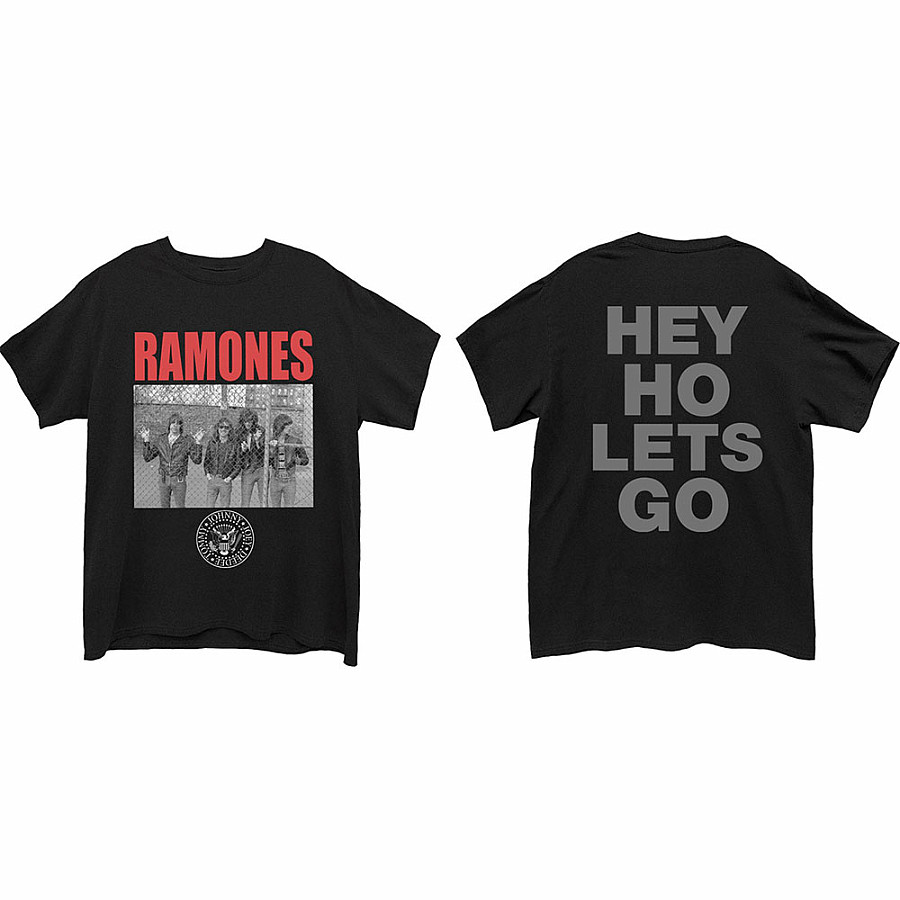 Ramones tričko, Cage Photo BP Black, pánské, velikost S