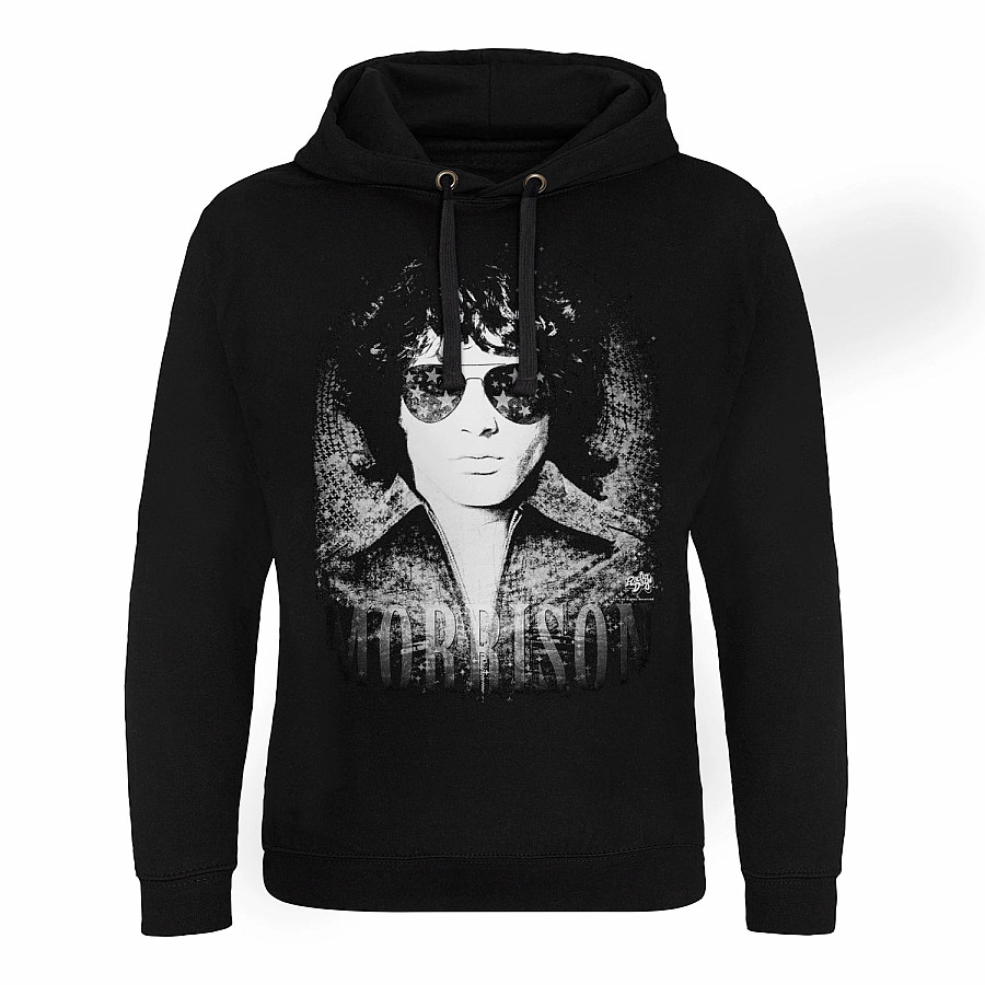 The Doors mikina, Jim Morrison - America Epic Black, pánská, velikost XL
