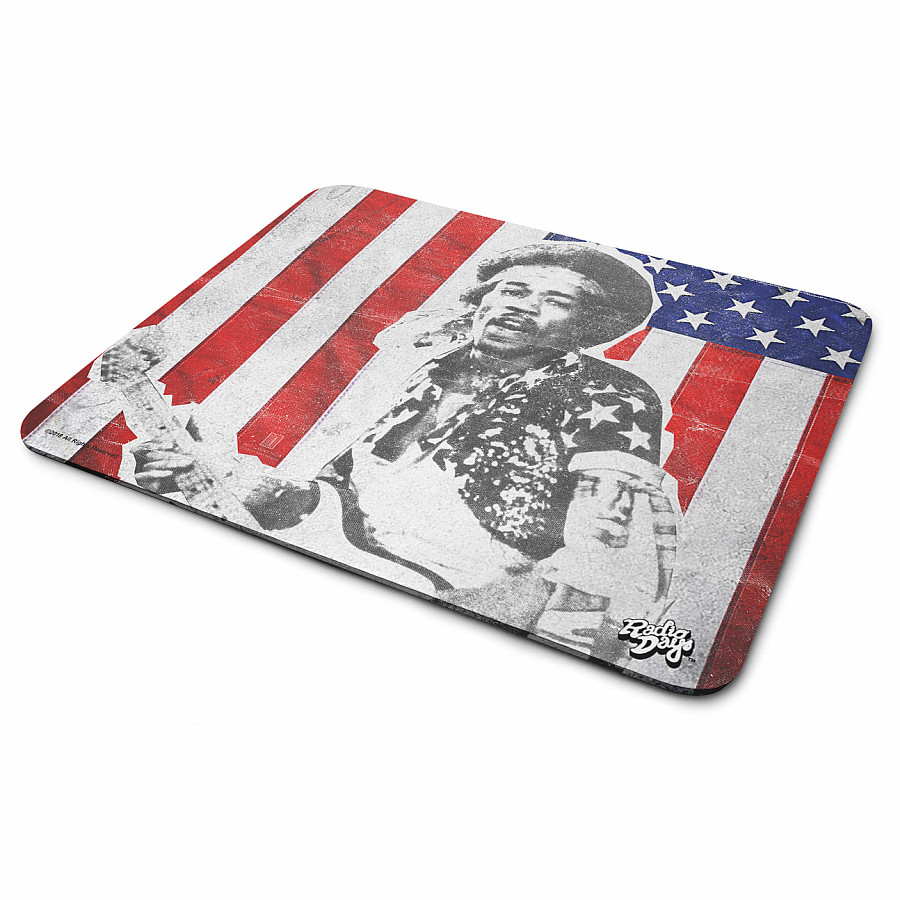 Jimi Hendrix podložka pod myš, Stars and Stripes