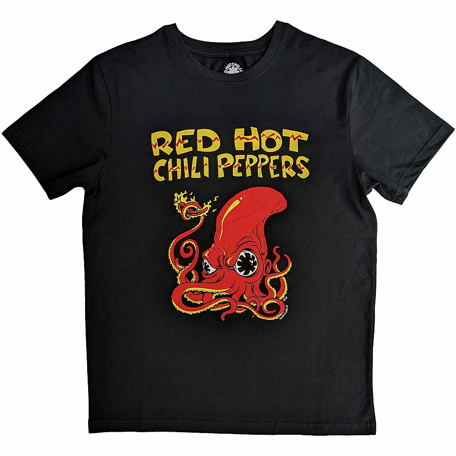 Red Hot Chili Peppers tričko, Octopus Black, pánské, velikost XXL