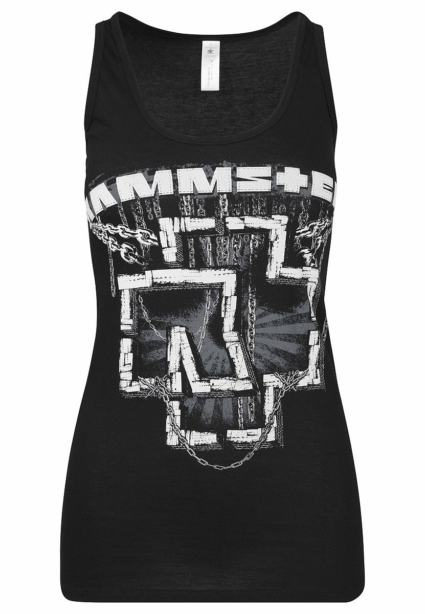 Rammstein tílko, In Ketten Black, dámské, velikost XL