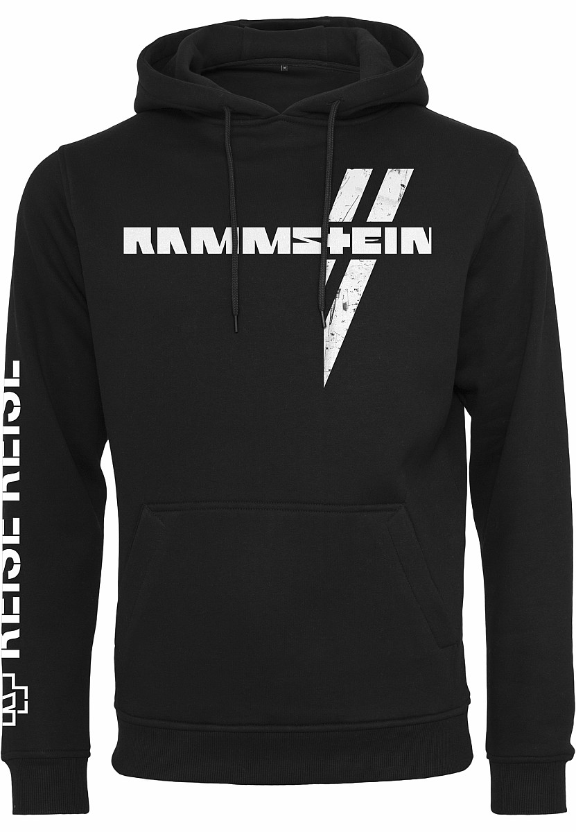 Rammstein mikina, Weisses Kreuz Black, pánská, velikost L