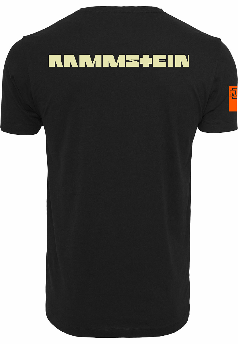 Rammstein tričko, Logo Black, pánské, velikost M