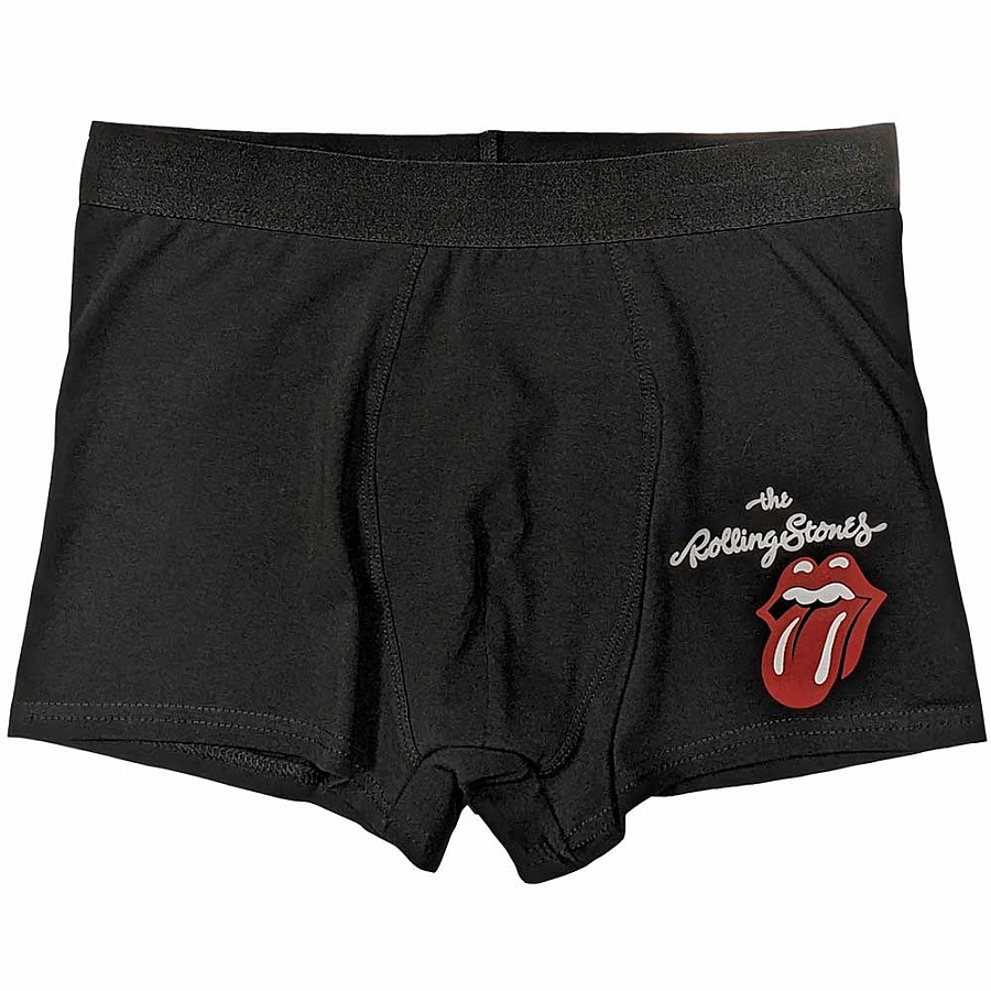 Rolling Stones boxerky CO+EA, Classic Tongue Black, pánské, velikost M