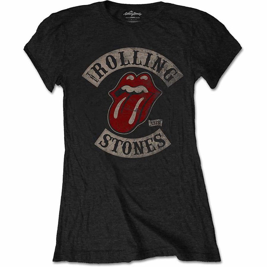 Rolling Stones tričko, Tour 78, dámské, velikost S