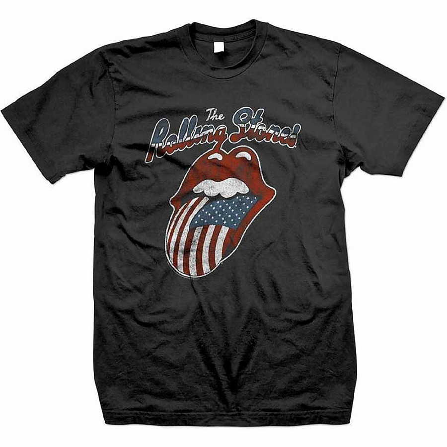 Rolling Stones tričko, Tour Of America 78 Black, pánské, velikost S