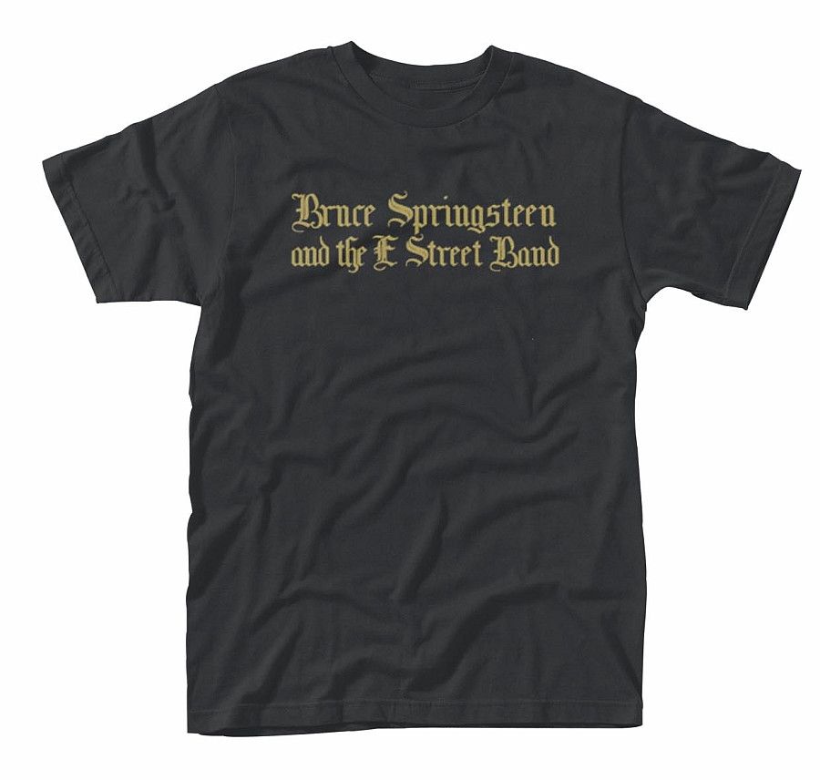 Bruce Springsteen tričko, Black Motorcycle Guitars, pánské, velikost M