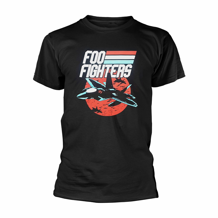 Foo Fighters tričko, Jets Black, pánské, velikost L