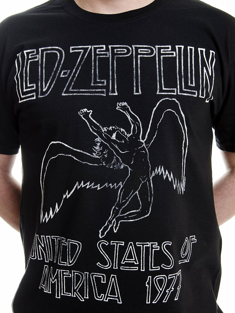 Led Zeppelin tričko, USA 1977, pánské, velikost L