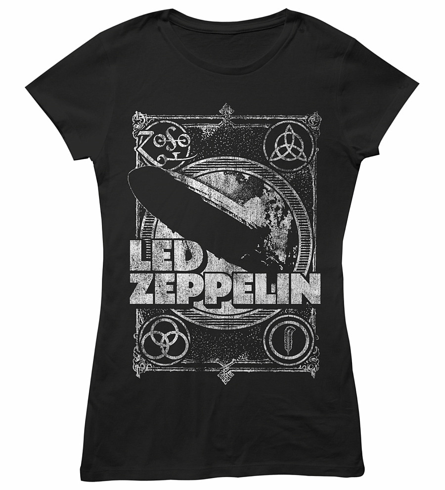 Led Zeppelin tričko, Shook Me, dámské, velikost XXL