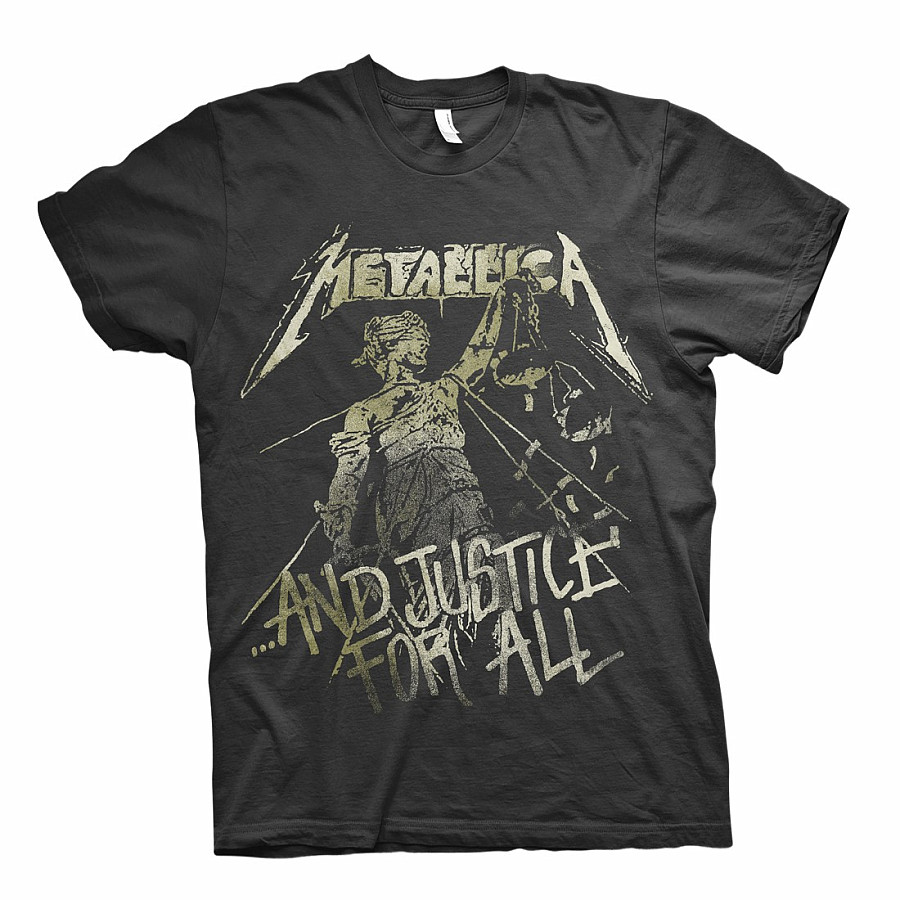 Metallica tričko, Justice Vintage, pánské, velikost XL