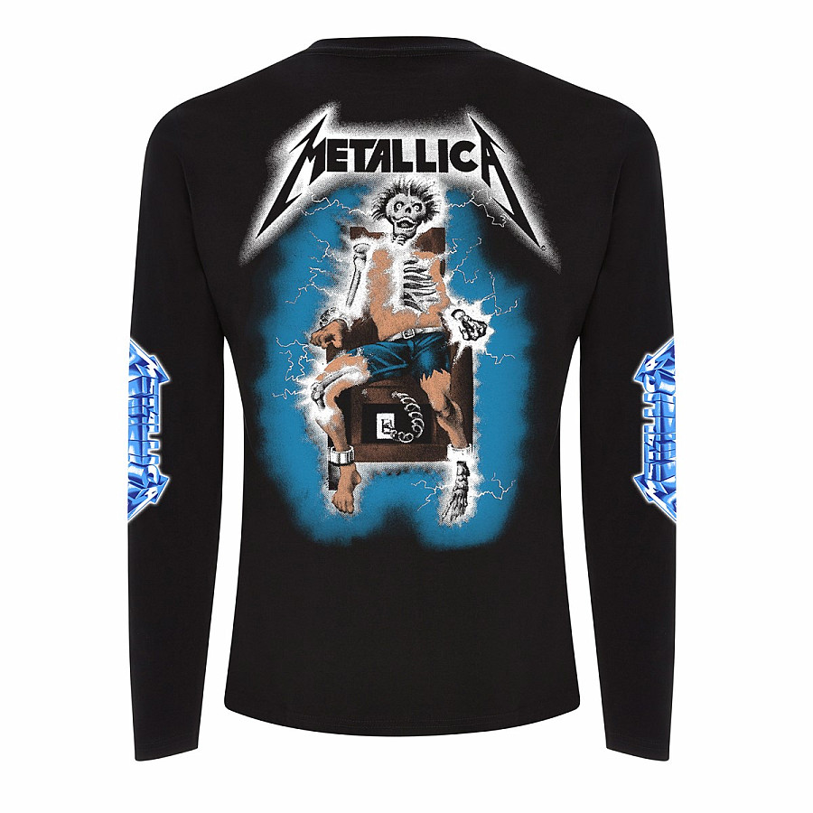 Metallica tričko dlouhý rukáv, Ride The Lightning, pánské, velikost S