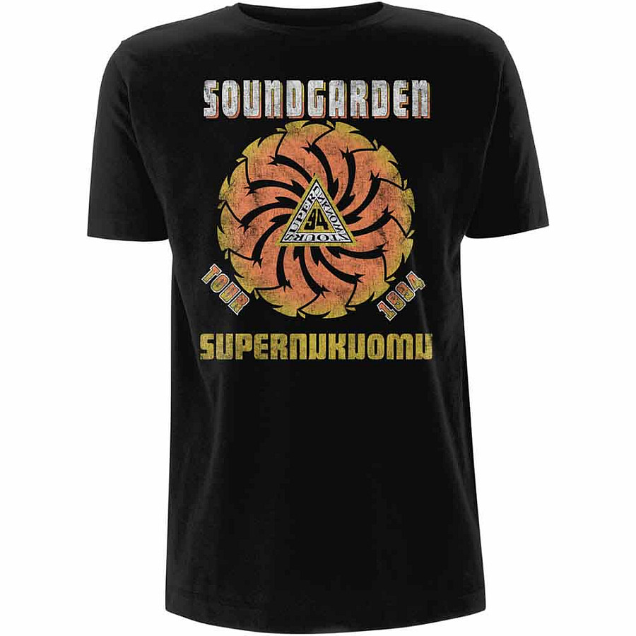 Soundgarden tričko, Superunknown Tour &#039;94 Black, pánské, velikost L