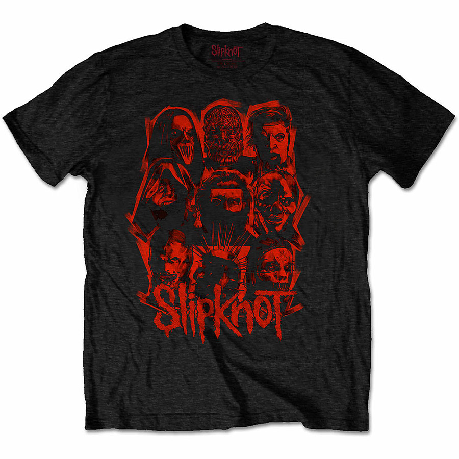 Slipknot tričko, WANYK Red Patch BP, pánské, velikost XL