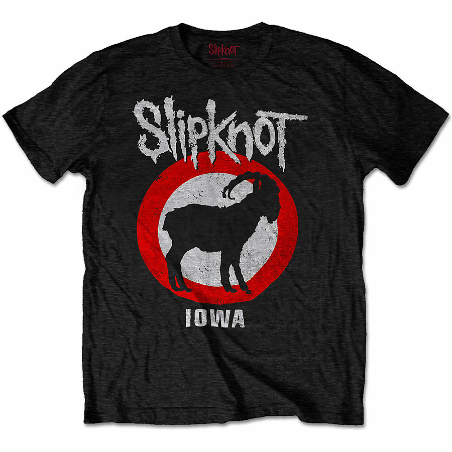 Slipknot tričko, Iowa Goat BP Black, pánské, velikost XXL