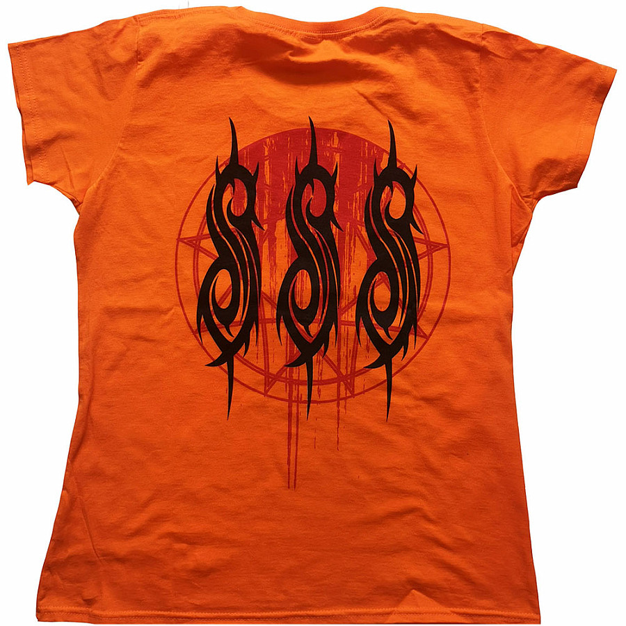 Slipknot tričko, Winged Devil Girly BP Orange, dámské, velikost XL