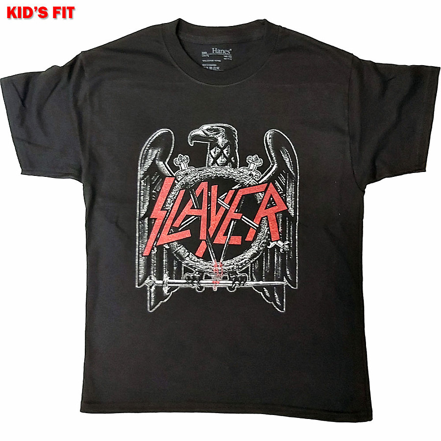 Slayer tričko, Black Eagle Black, dětské, velikost XXL velikost XXL věk (12 - 13 let)