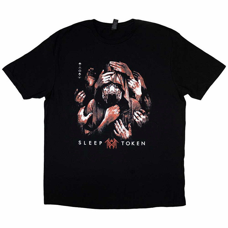 Sleep Token tričko, Grabbing Hands Black, pánské, velikost S