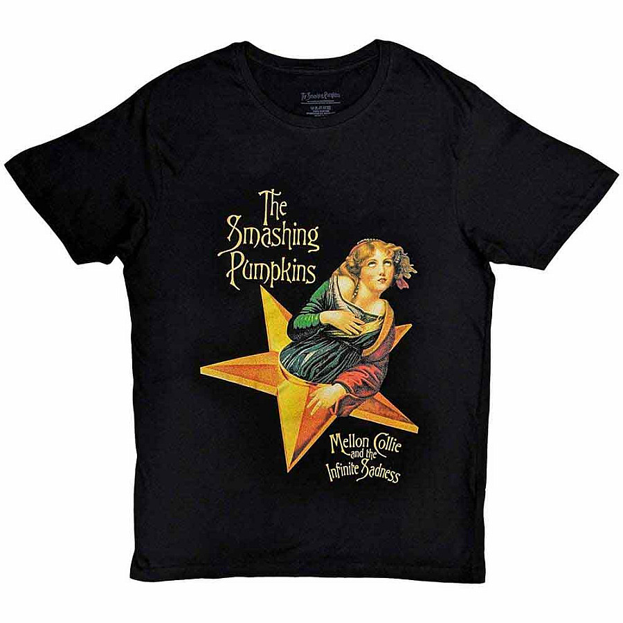 Smashing Pumpkins tričko, Mellon Collie Black, pánské, velikost XXL