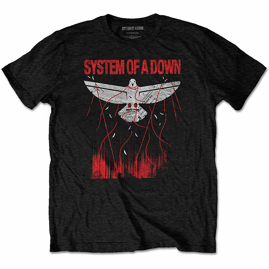 System Of A Down tričko, Dove Overcome, pánské, velikost M