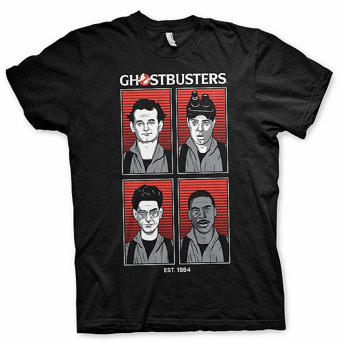 Ghostbusters tričko, Original Team Black, pánské, velikost XL