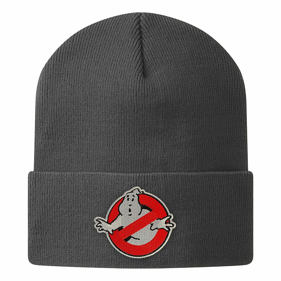 Ghostbusters zimní kulich, Logo Organic Cotton Onesize Dark Grey