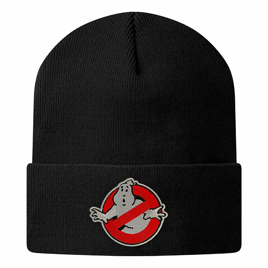 Ghostbusters zimní kulich, Logo Organic Cotton Onesize Black