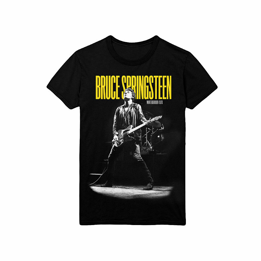 Bruce Springsteen tričko, Winterland Ballroom Guitar Black, pánské, velikost L