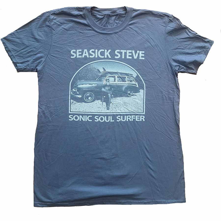 Seasick Steve tričko, Sonic Soul Surfer BP Blue, pánské, velikost XL