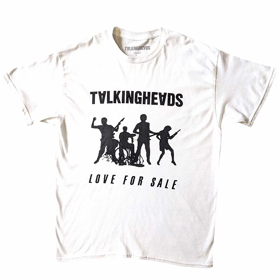 Talking Heads tričko, Love For Sale White, pánské, velikost L