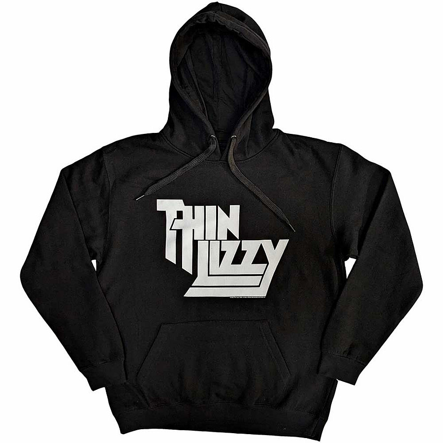 Thin Lizzy mikina, Stacked Logo Black, pánská, velikost XXL