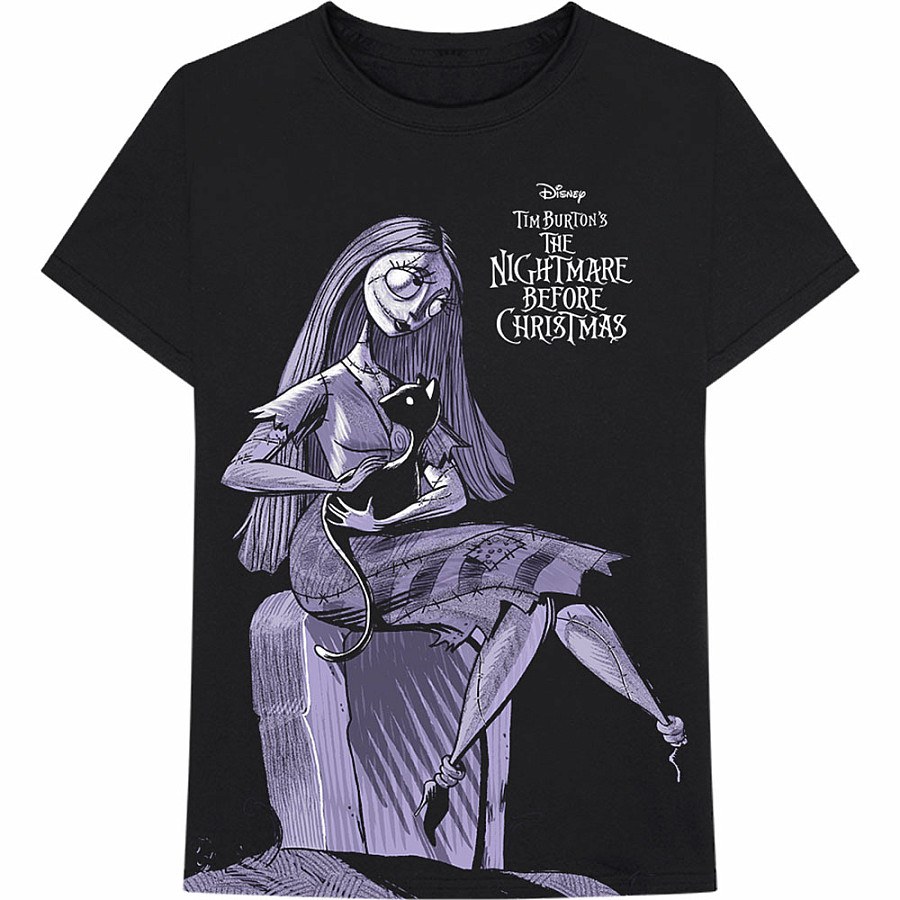 The Nightmare Before Christmas tričko, Sally Jumbo Black, pánské, velikost S