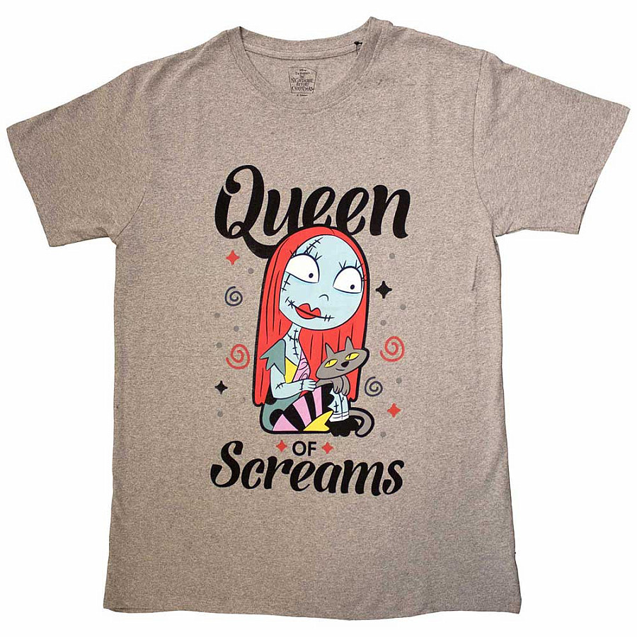 The Nightmare Before Christmas tričko, Queen Of Screams Grey, pánské, velikost S