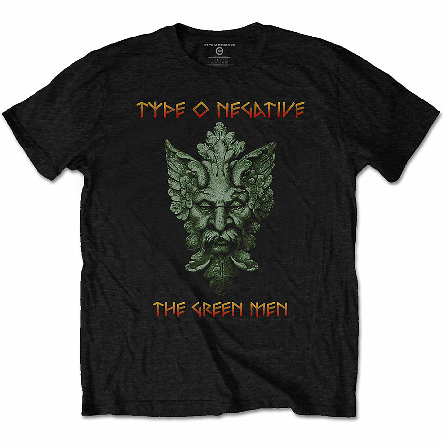 Type O Negative tričko, Green Man BP Black, pánské, velikost M