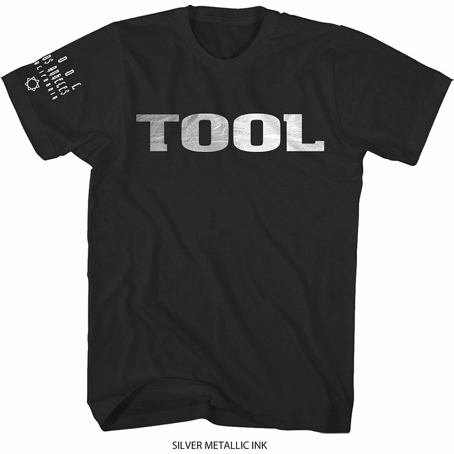 Tool tričko, Metallic Silver Logo, pánské, velikost M