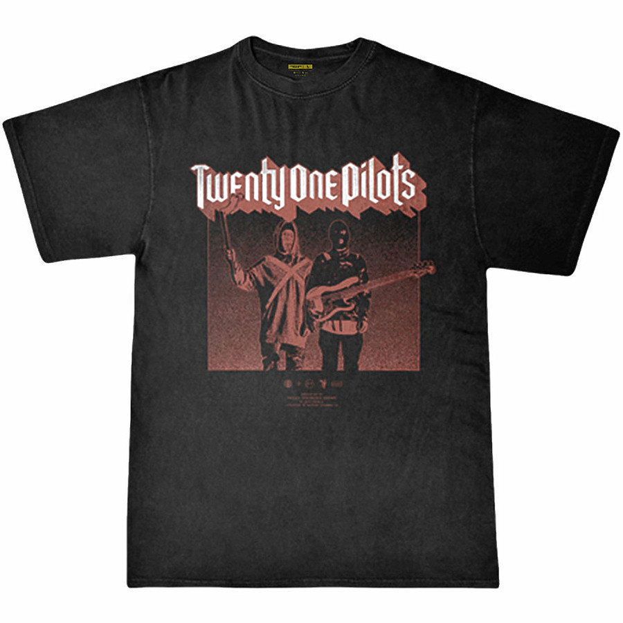 Twenty One Pilots tričko, Torch Bearers Black, pánské, velikost L