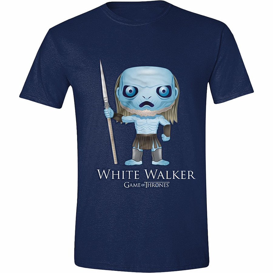 Hra o trůny tričko, Pop Art White Walker, pánské, velikost S