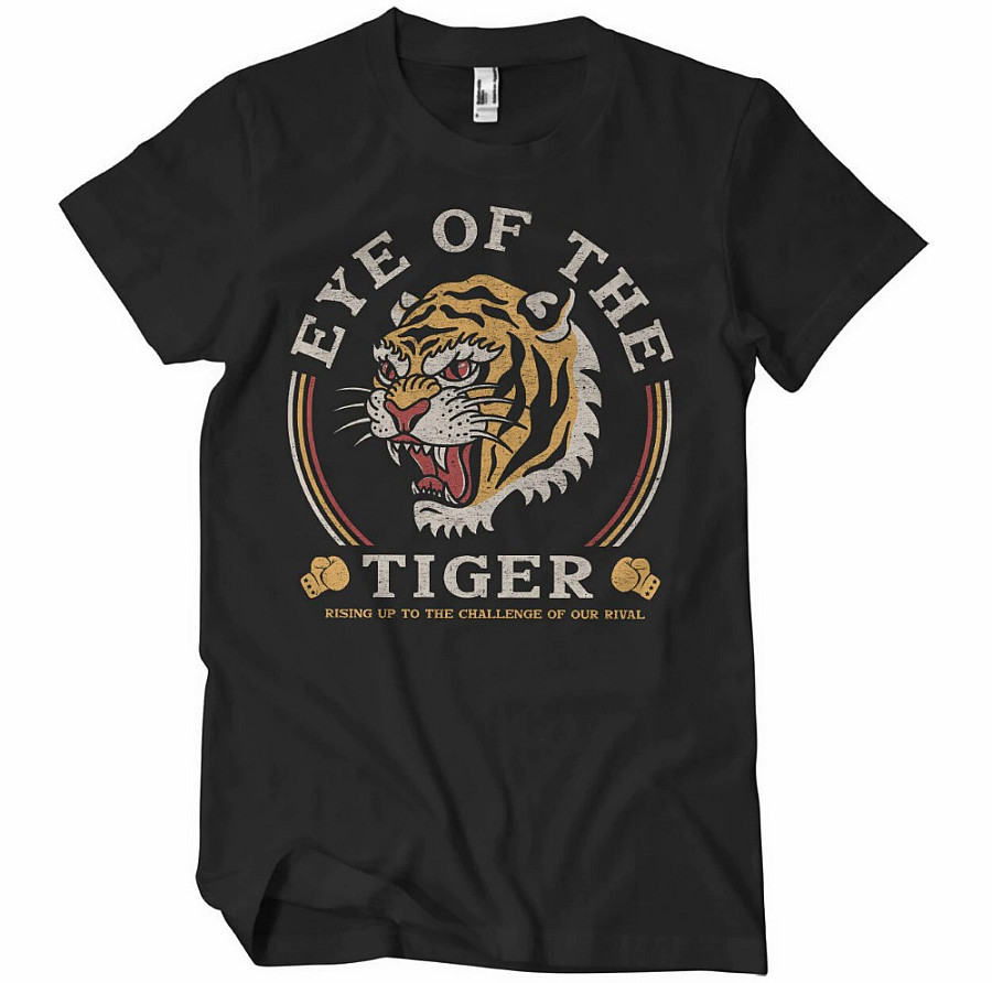 Rocky tričko, Eye Of The Tiger Black, pánské, velikost XL